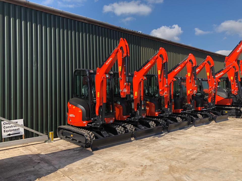 We have a range of <a href="/KubotaUK/">Kubota UK</a> machines in stock at CCE Plant Sales so if you're interested in purchasing a machine or would like some more information on the different types of machinery we have to offer then please call or email on 01884 214100/sales@cceplantsales.co.uk