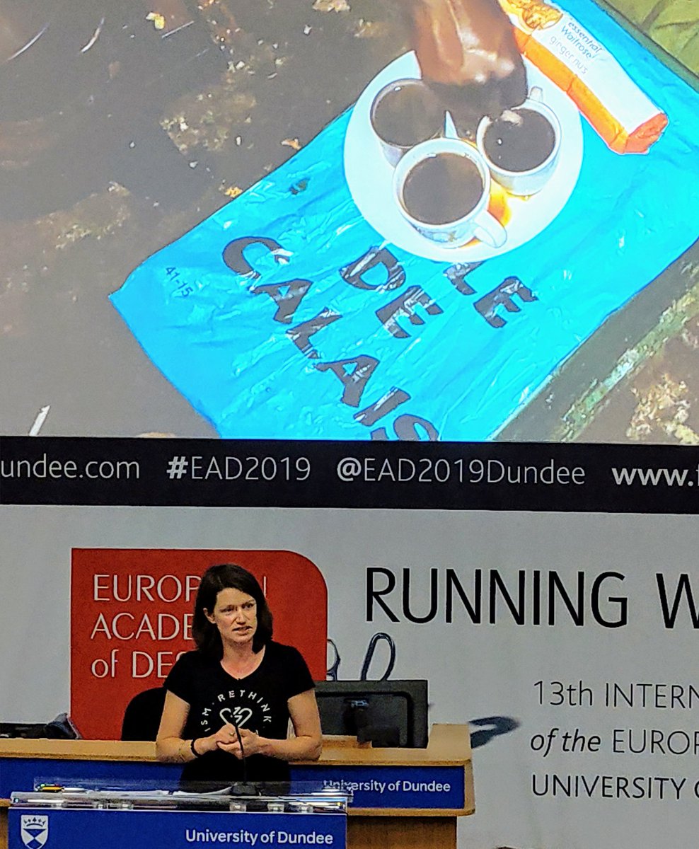 EAD2019Dundee's tweet photo. Humanitarian and Social entrepreneur, Emma Barrett Palmer takes the stage as the keynote speaker talking about 'Decolonozing Design'.
#YourEAD #EAD2019 https://t.co/PScmjG4y0Z