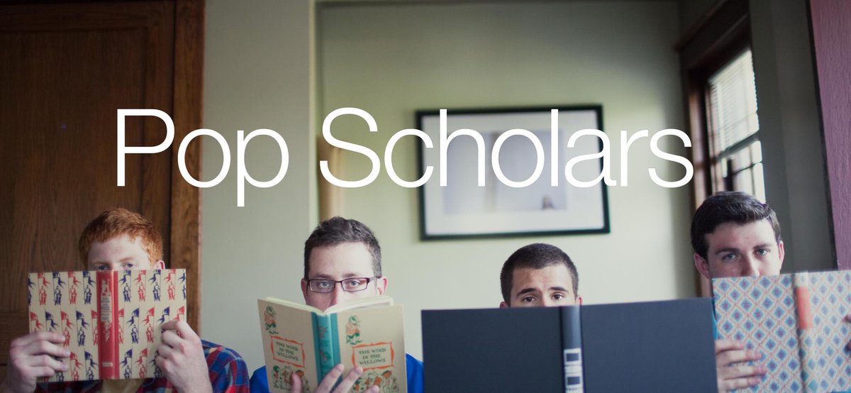 The <a href="/popscholars/">Pop Scholars</a> return. With improv, music, &amp; improv with music. Grab your seat early online at: grcmc.org/theatre/node/3…