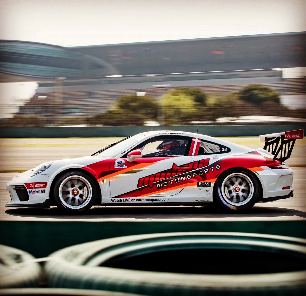Super exited to join Porsche Carrera cup Asia 2019 with Modena Motorsports. Round 1 F1 Shanghai this weekend. 👊👊👊 lets goooo 🏴‍☠️  
Thanks to everybody at Modena for making it happen. #Porsche