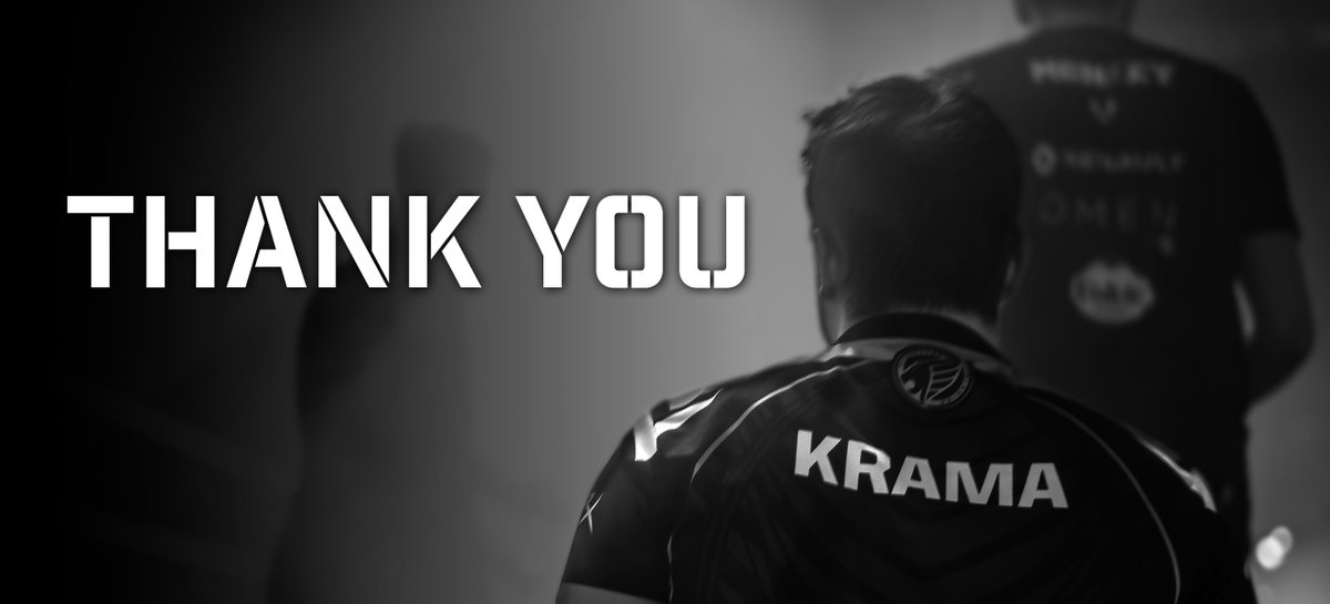 Thank you, @KramaPUBG  for your time on #PKPUBG. It’s been a great year. Best of luck in your future, Dylan. We’ll be looking for a new fourth in the upcoming week. Stay tuned.