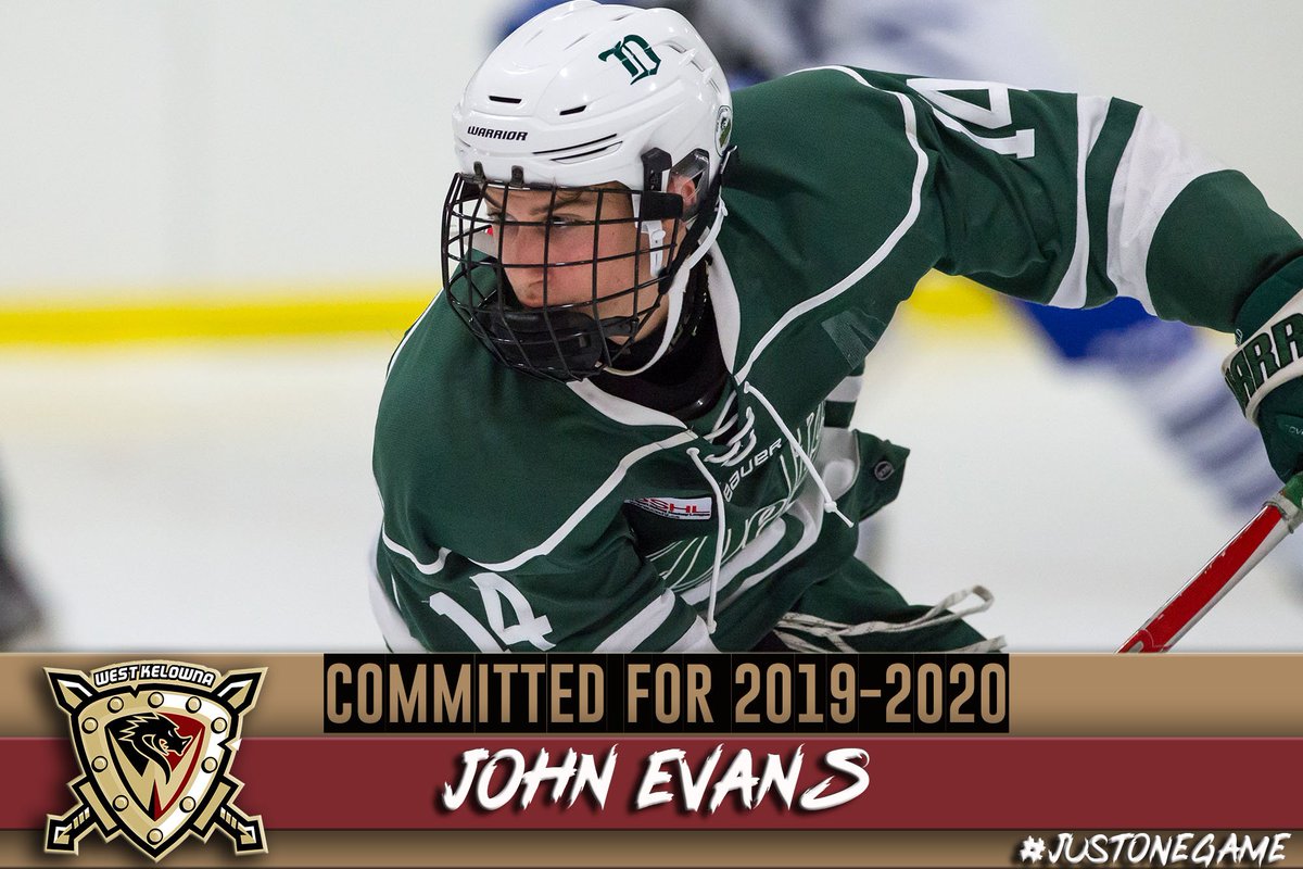 NEWS: The Warriors are pleased to announce the commitment of <a href="/DeltaWildHockey/">Delta Hockey Academy</a> forward <a href="/john_evans14/">John Evans</a> for the 2019-2020 season! Welcome to the Warriors family John!

Full Story: bit.ly/2uZ8X2q

📸: <a href="/garrettjames22/">Garrett James</a> 

#BCHL #JustOneGame