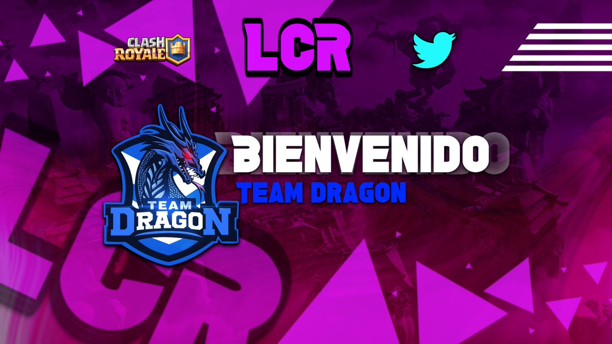 LatamCupRoyale1's tweet photo. #LCP1
- Presentamos a 1er equipos participantes, desde Mexico🇲🇽 llegan los Dragones🐉 que viene a desmontrar quien es mejor de LATAM.
🔈Ellos son: @TeamDragon77
#LCP #TD 🐉🐉 https://t.co/6y1KnIwiTf