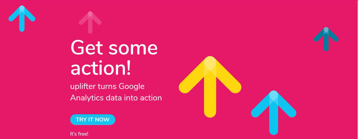 The Uplifter team made a big decision.

Read on to find out why they decided to offer the AI-driven web analytics tool for free: uplifter.ai/2019/04/02/why…