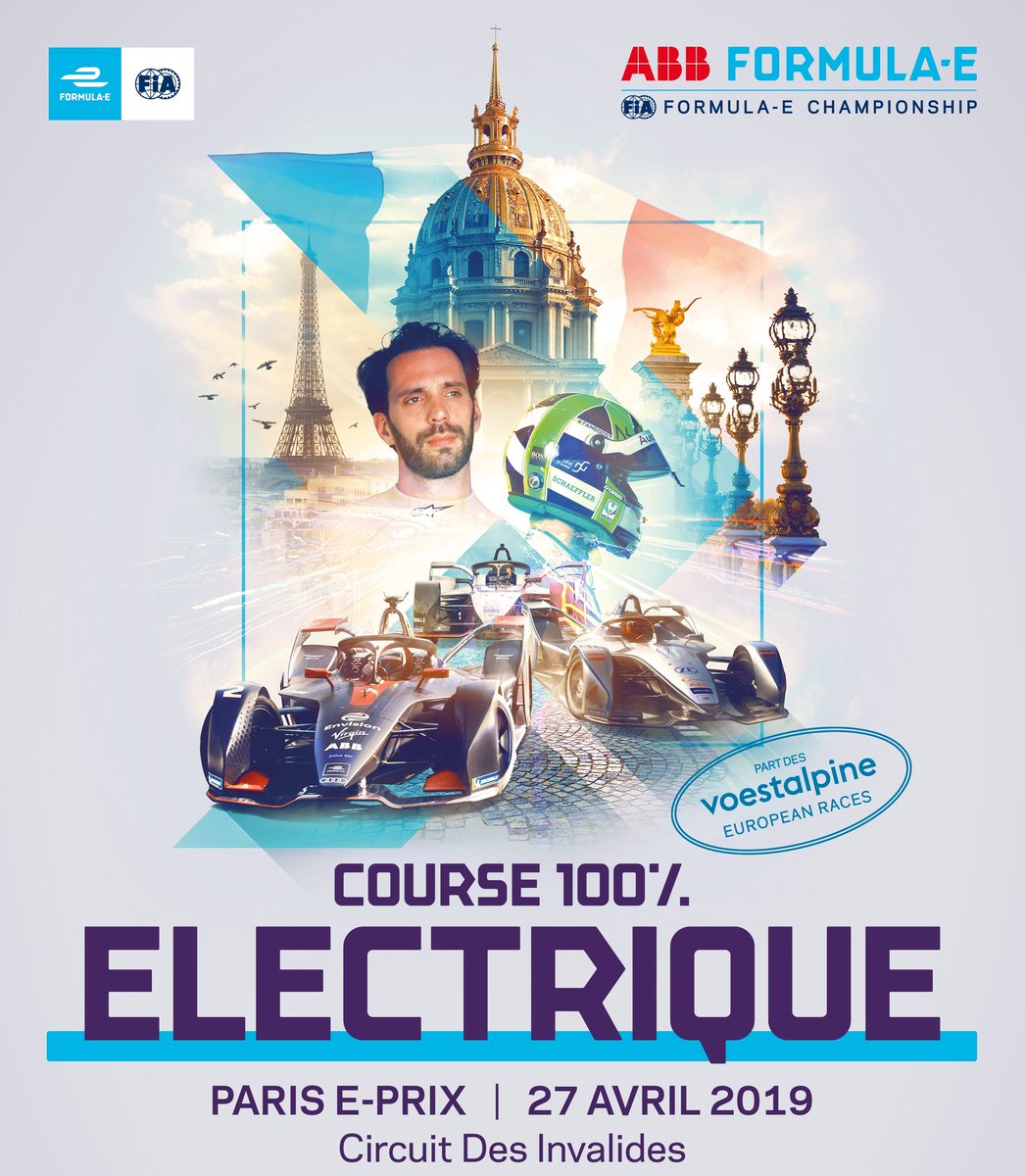 A l’occasion du <a href="/FIAFormulaE/">Formula E</a> E-prix de #Paris aux Invalides le Samedi 27 Avril je vous propose de gagner 2 places pour cet événement 100% électrique au cœur de la capitale !
Il vous suffit pour cela de RT ce Tweet et le gagnant sera tiré au sort le15 Avril. Bonne chance à tous !