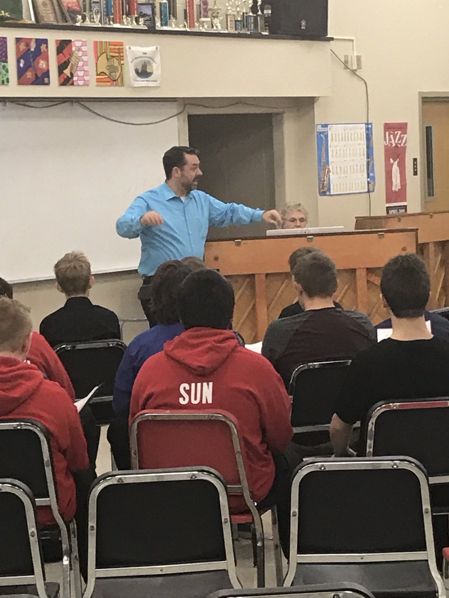 38rudy's tweet photo. We are so excited to host the #MenInTheMiddle boys choir festival at #SRRMS today! Over 120 young men from all parts of central MN are preparing together to perform for the public today at 4:00PM in the middle school CAC. Consider yourself invited! #EndlessTalent @isd47 https://t.co/tpcA4h9YbQ