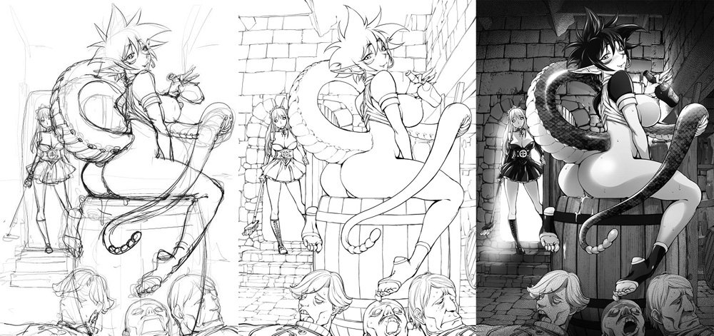 製作過程
昔のやつですが 