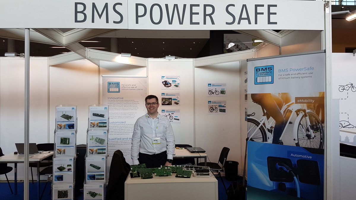 BMSPowerSafe's tweet photo. Want to know more about our products? Our team is waiting for you on #BatteryExpertsForum Cedric Loubiat will hold a speach “Ultra-fast charging thank to immersive cooling” the 11th at 5:00 PM, on room Konstant. #BatterySystem https://t.co/Xe1LplPwwx