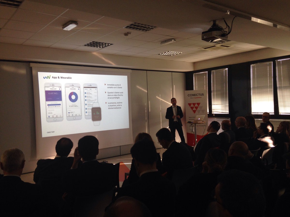 objectway_fs's tweet photo. Investor Portal è anche #mobile, con user experience adattare alle caratteristiche di #smartphone o #wearable. #owconectus19 @dado4tweet https://t.co/BOfCPJfI1s