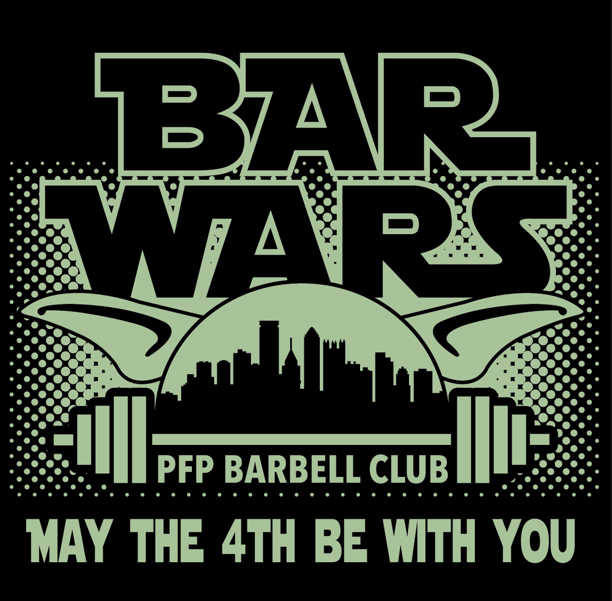 pittfitproject's tweet photo. Bar Wars! - https://t.co/IP0jLTLKVc May the 4th be with you at our next Weight Lifting Meet.  Check out our Event! https://t.co/opUyJAz7mi