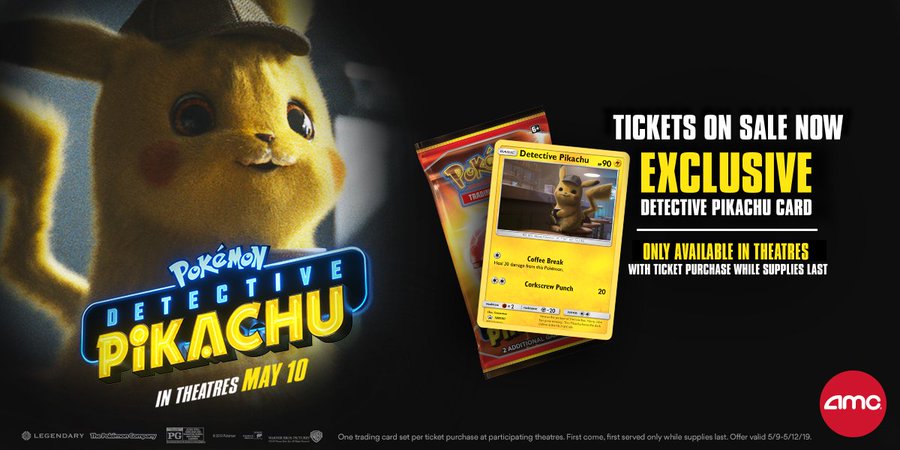 映画 名探偵ピカチュウ 海外での劇場特典に限定 ポケモンカード 付属 登場ポケモン紹介映像も Game Spark 国内 海外ゲーム情報サイト