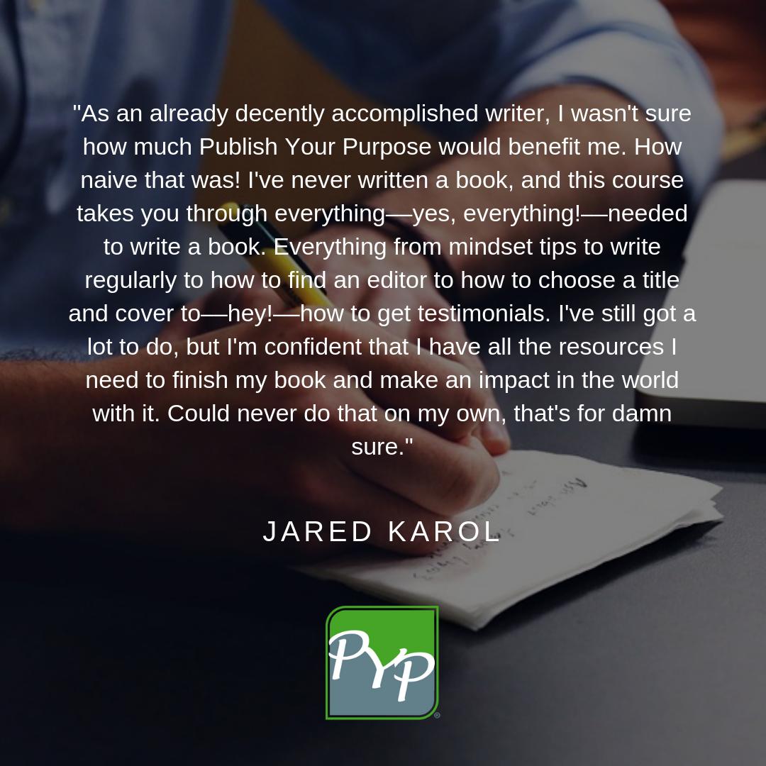 PublishPurpose's tweet image. Publish Your Purpose can help anyone, no matter your experience with the writing process! #GetStarted #AuthorsAcademy #PublishYourPurpose #WritingCommunity