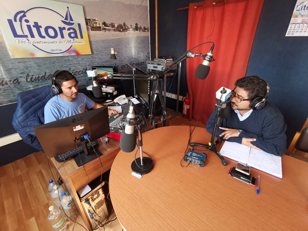 [Ahora] sintoniza la 104.3 FM en #Mejillones porque nuestro Director <a href="/mauriciotorof/">Mauricio Toro Fernández</a> te cuenta todos los detalles sobre el proceso de postulaciones en Radio Litoral #ChileEnMarcha