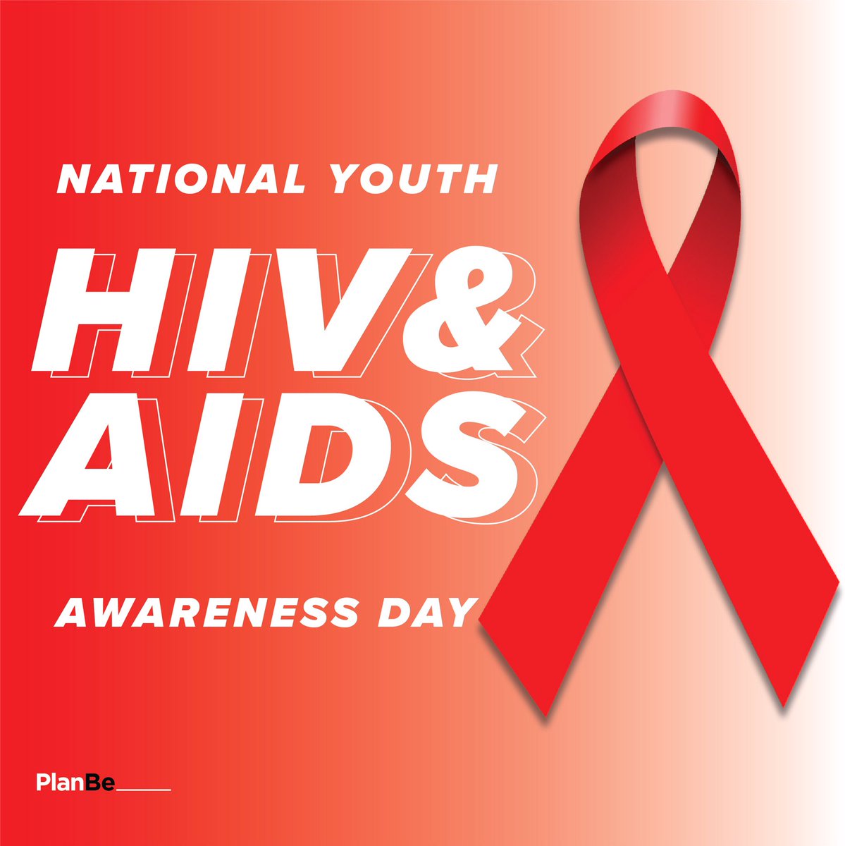 PlanBe_'s tweet image. Today is National Youth HIV + AIDS Awareness Day. This day was created to educate the public about the impact of HIV/AIDS among our young people. 

Visit our Instagram page to view a quick fact about HIV. 
#nationalyouthhivaidsawarenessday
#hiv #aids #planbeteen #futureleader