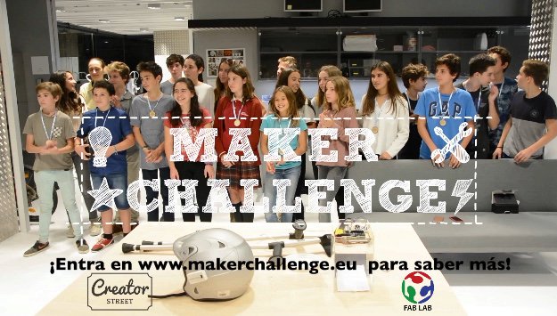 makerchallenge_'s tweet image. ¡Últimos días para conseguir tus entradas para el Maker Challenge - Campus Semana Santa del 15 al 18 de abril! ¿A qué esperas? 👉inscribirme.com/makerchallenge…
 
#makerchallenge #younginnovatorslab #Retos #impacto