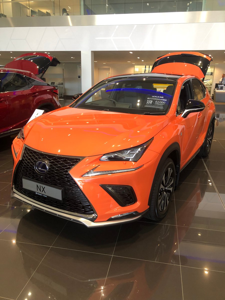 gatwick_lexus's tweet photo. Banish those winter blues and ditch those dull colours! We LOVE a bright paint finish here, so why not pop down and see what colour you can choose on your new Lexus? @LexusPR @LexusUK #thefuturesbright #experienceamazing #naplesyellow #blazingcarnelion #solarflare #skyblue https://t.co/zqSZGt3zbQ