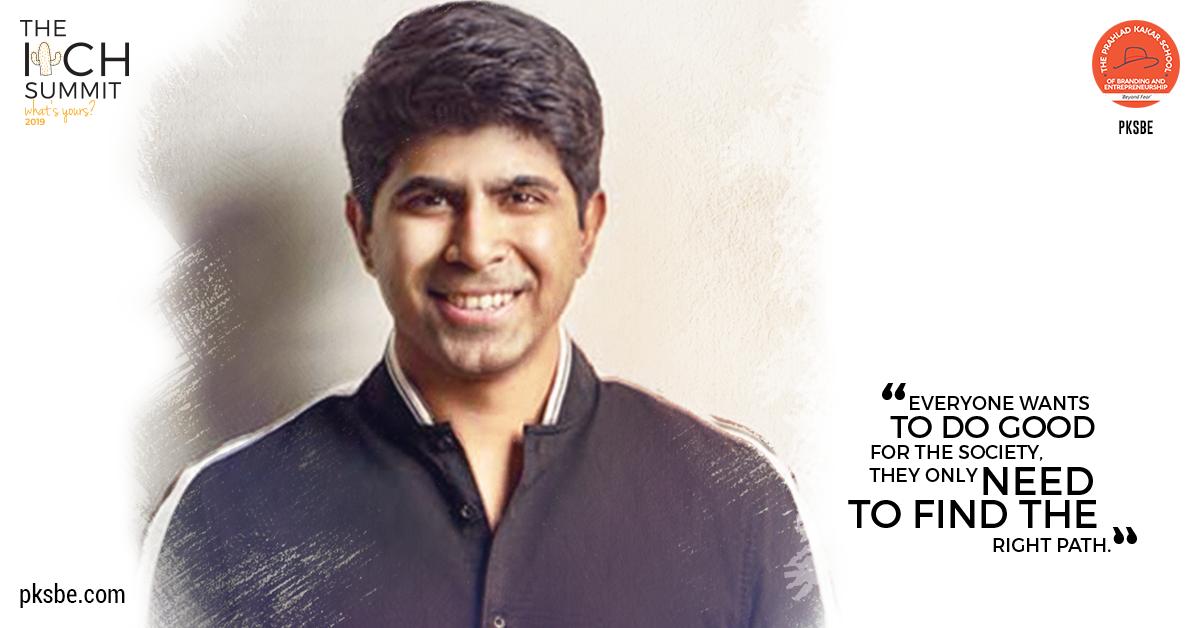 beyondfearpksbe's tweet photo. At The ITCH Summit 2019, @Ankit_Kawatra Social Worker, shared his views about how it takes just one moment to discover one’s calling to achieve greater things. #BeyondFear https://t.co/Z2G7RBibUG