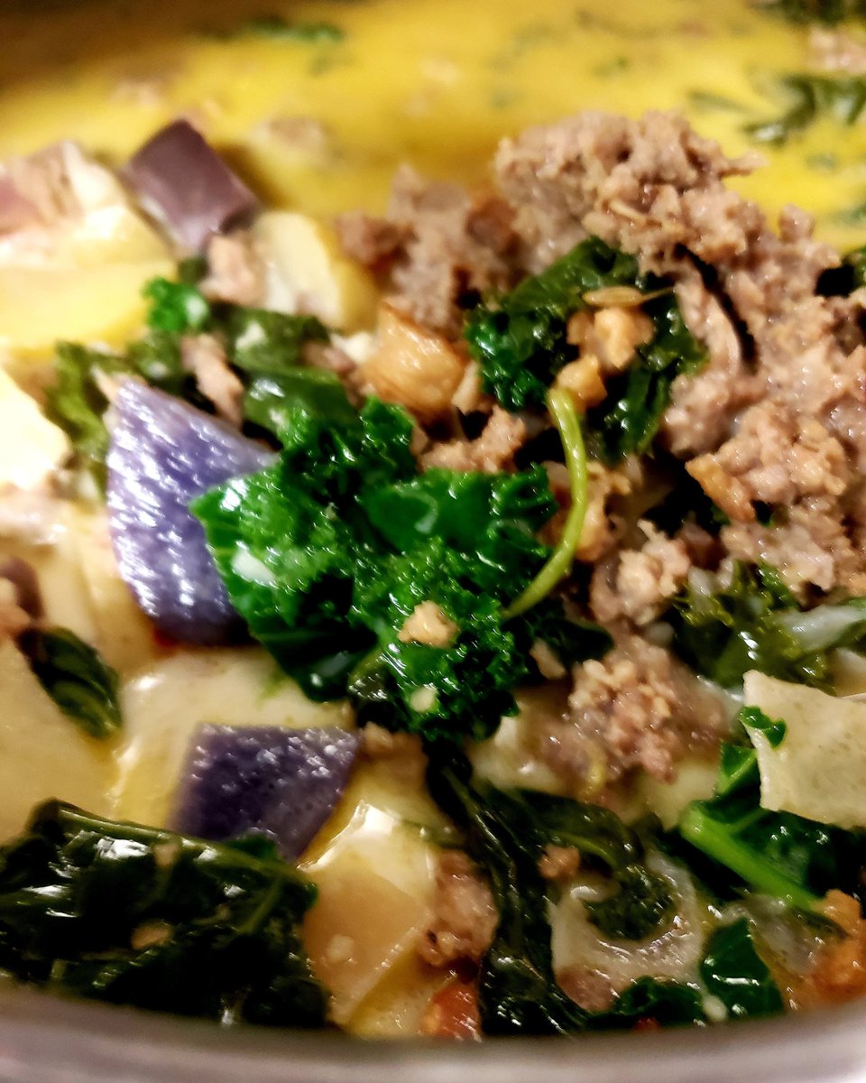 JavaPunkCoffee's tweet photo. Zuppa Toscana is ready! #javapunkcoffee #shoplocal #itswhatsforlunch https://t.co/F7wc50rznM