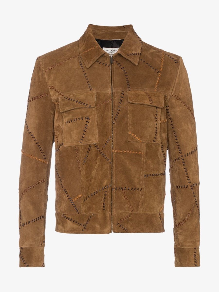 BambamClothes's tweet photo. #BAMBAM #SAINTLAURENT
Stitch Detail Suede Leather Jacket $4230

#BAMBAMCLOTHES https://t.co/sMZtDeSExd