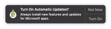 MicrosoftStory's tweet photo. As an Office user, I want a popup on my screen every few days without an option to make it never come back. #uxdesign #fail https://t.co/w9rJ8kOnsg