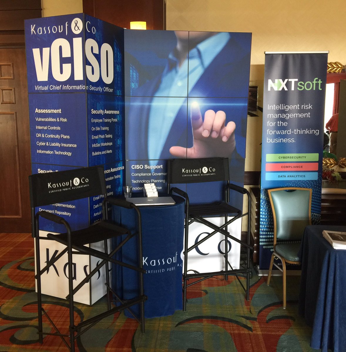 kassoufco's tweet photo. @AlabamaCyberNow Training Day is off to a great start. We’re excited to a sponsor of this conference and thanks to @techbirmingham @InfraGardBHM and @AlabamaIssa for organizing this impactful event. https://t.co/T5qbluL4pT