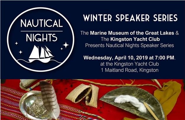 Join us tonight at the Kingston Yacht Club @ 7pm for the last 2019 Nautical Nights Talk by Dr Terri-Lynn Brennan on Turtle Island & the #Indigenous history of the #GreatLakes 
#ygk #kingstonmuseums #FirstNations @InclusiveVoices @kingstonyc