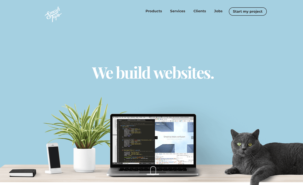 WebGalleryList's tweet photo. We’re pleased to add @SmashTaps website to our gallery https://t.co/5UYq9lTQSq #Webdesign https://t.co/n8cCyFJ2PS