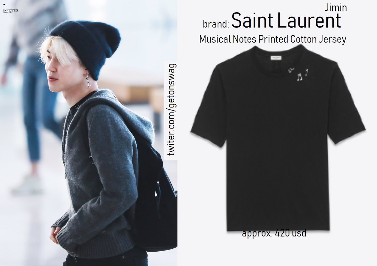 BTS: Jimin's Saint Laurent shirt from 2018 makes a reappearance in a faded  form; ARMY says, 'So uncelebrity like to be wearing in public.' [Read  Tweets]