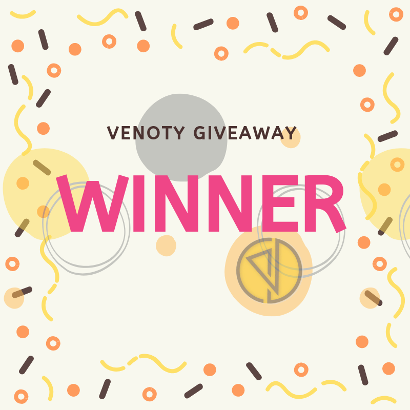 Here it is, the VENOTY #GiveAway 500$ winner worth in VNTY Coins. Congratulations to @albonbtc (x.com/albonbtc)
Please send direct message to us on Twitter!

Project Links:
Website: ico.venoty.com
Whitepaper: ico.venoty.com/wp-content/upl… ...

#venoty #ICO  #pow #coin