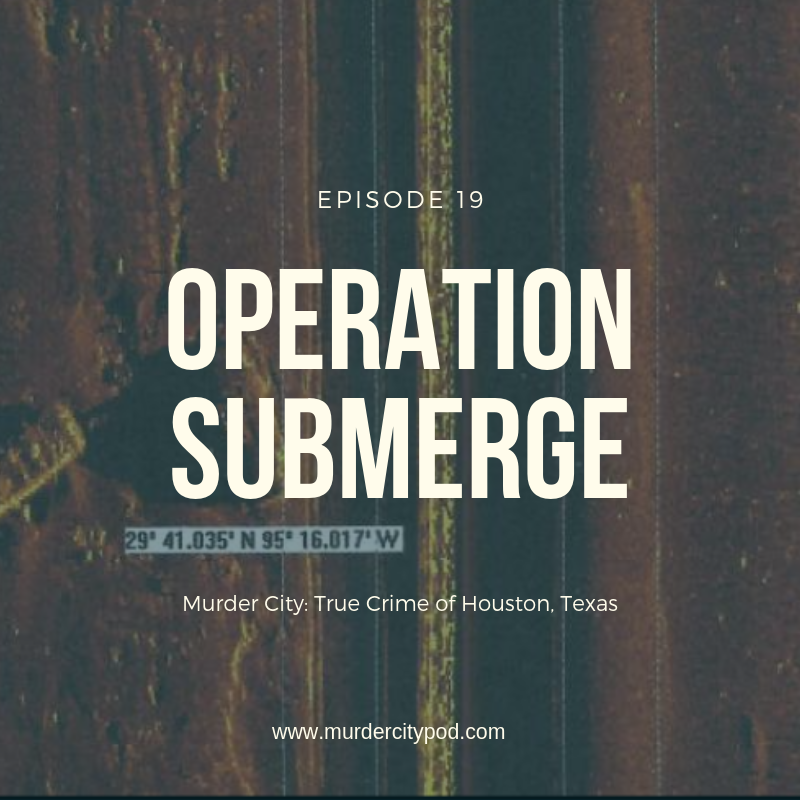 Episode 19 is live! We breakdown "Operation Submerge", spearheaded by Mr. Tim Miller and Texas Equusearch (<a href="/txeqorg/">Texas EquuSearch</a>). Has your stolen car never been found? It's probably in a bayou. 
Listen here: blubrry.com/murdercity/431… 
OR anywhere you get your pods! 
#houston #hounews #podcast