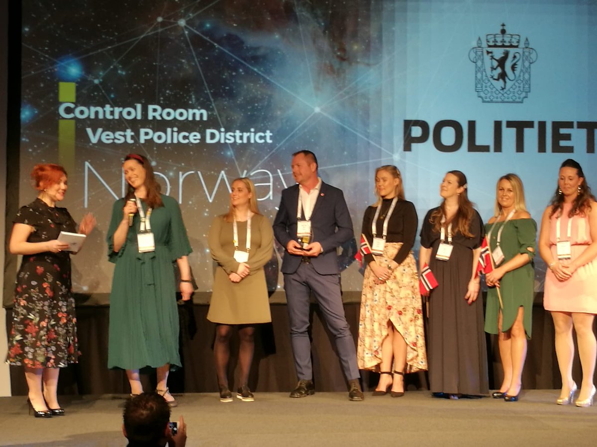 Seems like a Hollywood story but it couldn't be more real: tourist hiking on glacier falls down a crevasse. Slowly loses consciousness &amp; phone battery. Tremendous efforts by <a href="/politivest/">Vest politidistrikt</a> brought him home. 
Well-deserved PSAP Achievement Award #112Awards
 
#controlroom #HumansOf112
