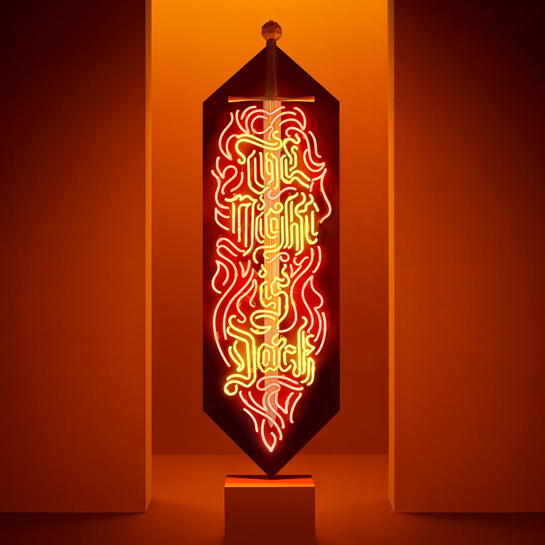 GameOfThrones's tweet image. Ascend the wall. 
The North of the Wall Collection is here. Create #ForTheThrone: itsh.bo/2OYSnJa

White Walker Ice Sword // Okamoto Studio
Dragonglass // Kris Kuksi
Jon’s Lord Commander Cloak // Sarah Symes
Beric’s Sword // Brian Gartside &amp;amp; Precision Neon