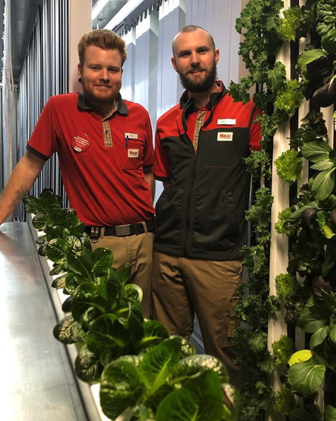 🌱 This grocery store in #Sweden is growing its own produce for shoppers just steps from the store with Freight Farms! Learn how ICA Maxi Högskolan is leading the way in #grocery retail: hubs.ly/H0hnZTL0 #localfood #agtech #verticalfarming @Futu_Farm