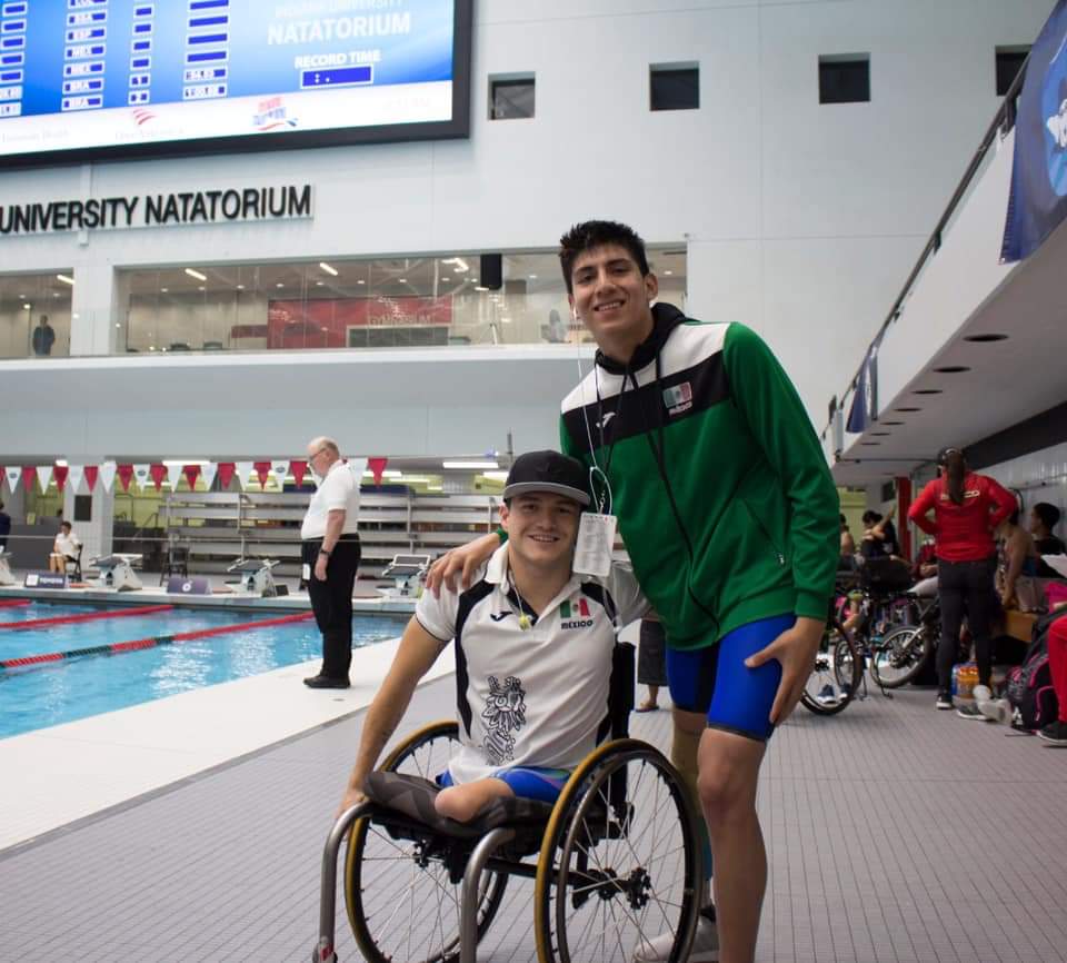 ADESSIREM1's tweet photo. Del 1 al 6 de abril serie mundial de Para Natación, Indianapolis 2019 deportistas mexiquenses fueron en busca de su clasificación funcional, y fogueo dentro de su preparación rumbo a Juegos Para panamericanos. Felicidades. #deporteadaptado #mexiquenses #adessirem #paranatacion https://t.co/2WWIV8muPH