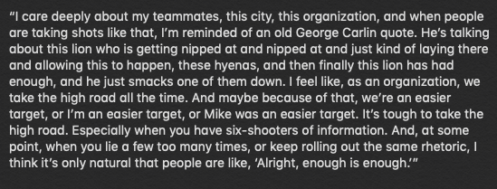 Zach Kruse On Twitter How Aaron Rodgers Ended The Wildeandtausch Interview