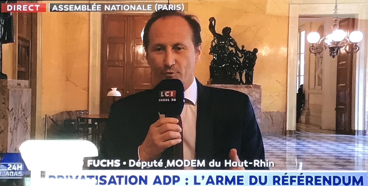 #ReferendumADP « Quelle honte, l’oppositions prend les citoyens pour des imbéciles » : 
✅ elle sait pertinemment que le référendum ne verra jamais le jour 
✅ premiere privatisation d #ADP : par #Chirac et #Villempin. Puis 9,5% vendu par #Hollande et #Valls. #stophypocrisie