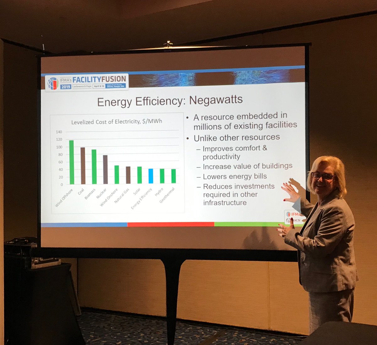 nanamoe's tweet photo. @EversourceMA 
Proud to represent at the 2019 IFMA Fusion event in Atlanta. https://t.co/PTiV0CMwq6
