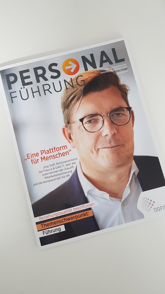 ABSieber's tweet photo. Spannend: Jörg Staff, CHRO von @fiducia_gad , über die Rolle von Human Ressources in der digitalen Transformation. über digitale Verantwortung und die Arbeit 4.0. https://t.co/LVUsbb9rfk