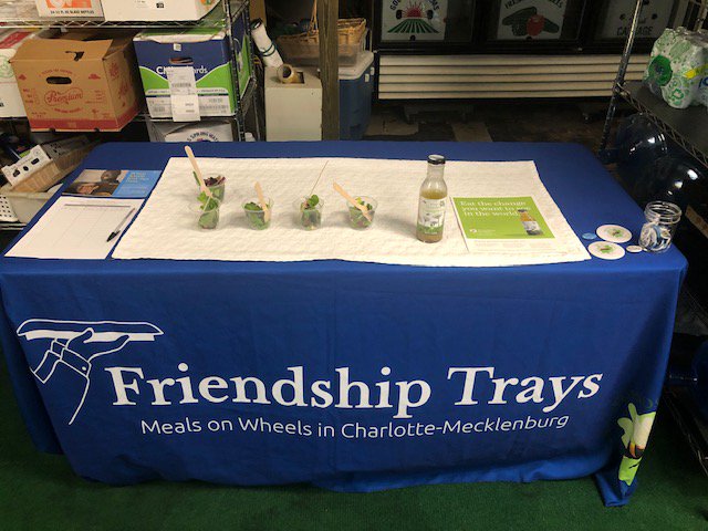 FriendshipTrays's tweet photo. Garden Vinaigrette now available at Mecklenburg County Market through April 14th. Make your spring salad pop! https://t.co/O8vPituxW5