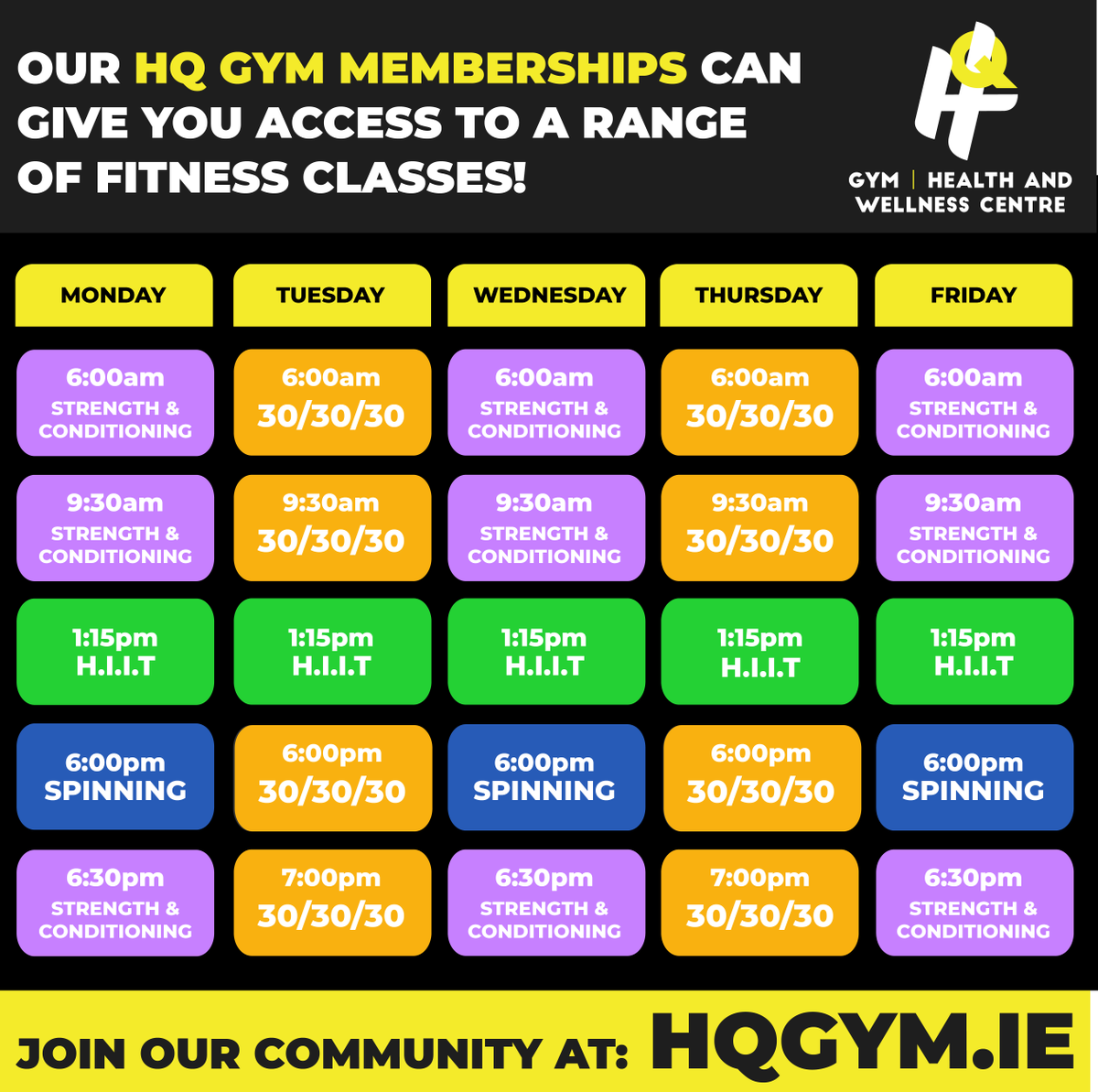 Switching up the workouts has many benefits - helps you to get through the weight-loss plateau, prevents injuries, builds various muscle groups and helps to beat the boredom.
We always think of new ways to make you sweat. Have you tried our classes yet? What’s your favorite?