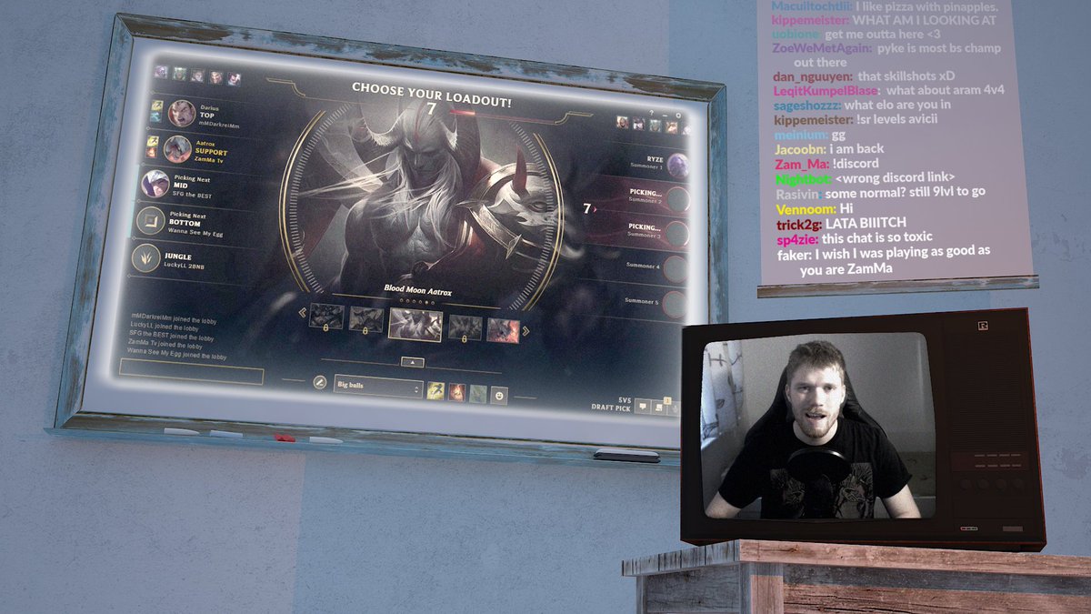 zammalive's tweet image. Another teaser of new lobby layout which is coming at the end of April :)
What do you think?
#streamoverlay #streamupdate #stream #twitch