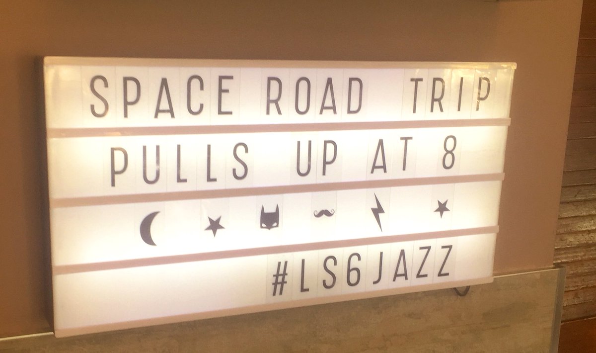 Next stop on our #SpaceRoadTrip, Leeds! @LS6Cafe from 8pm #LS6Jazz