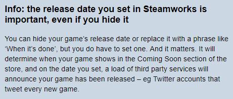 Pentadact's tweet photo. Talking to people at GDC and Rezzed made me realise I’ve accumulated a load of non-obvious knowledge about how Steam works.

A lot of developers are excluded from the circles where this kind of info gets passed around, so allow me to spill:

https://t.co/nUXVfqdkof https://t.co/scqHxJfQty