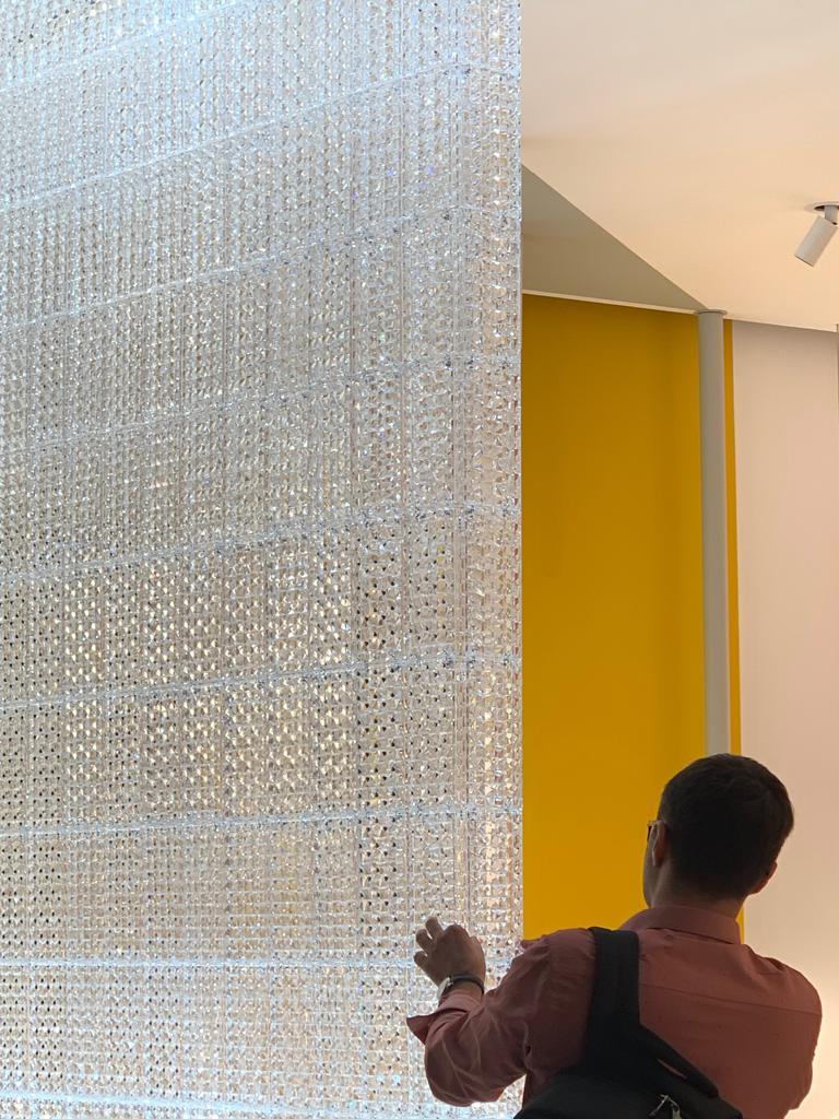 Debuting formalighting's first decorative range DecoLuci at Euroluce 2019. A dazzling series of decorative sculptural illumination incorporating advanced lighting technology.