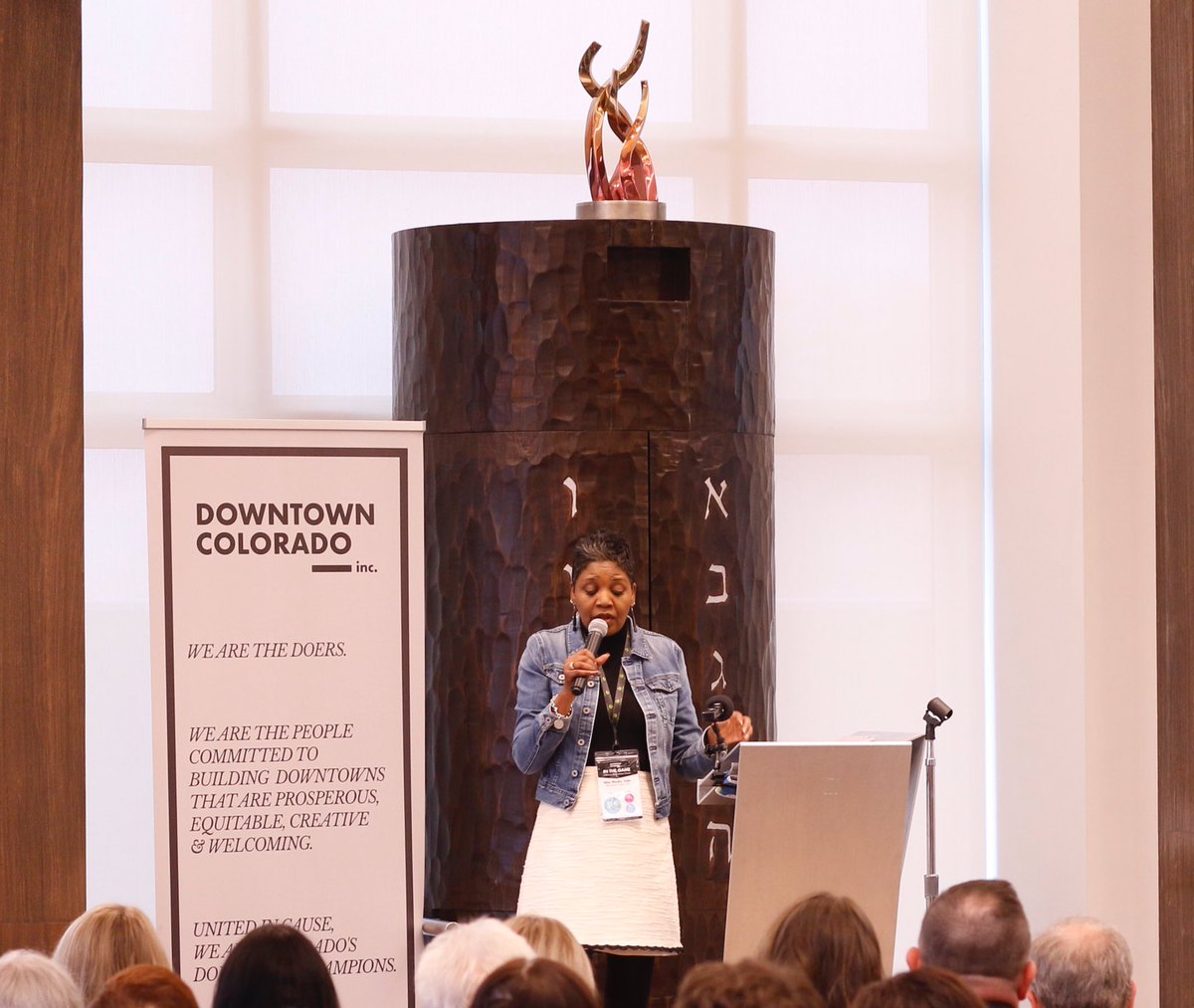 polco_us's tweet image. We have a long history of working on equality in the US, now it’s time to focus more on equity. Dr. @NitaMosbyTyler1 gave a great keynote speech at @downtowncolo’s #DCIinthegame Aspen.