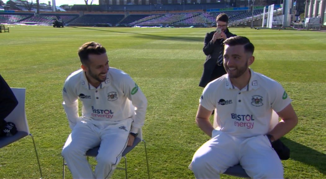 A look ahead to @Gloscricket season with brothers @jacktaylor141 & @matt_taylor94. BBC1. 6.30pm.