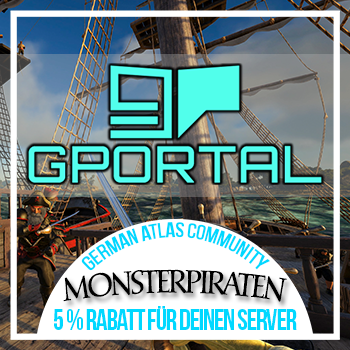 monsterpiraten's tweet photo. Bald erscheint der langersehnte Patch in #PlayATLAS

Bist du bereit mit den Monsterpiraten die Unterwasserwelt zu erkunden?

Schau bei uns vorbei oder buche deinen eigenen Server über @gportalde
 https://t.co/54IgRXhu39
#Werbung https://t.co/Hs2w35QXpY
