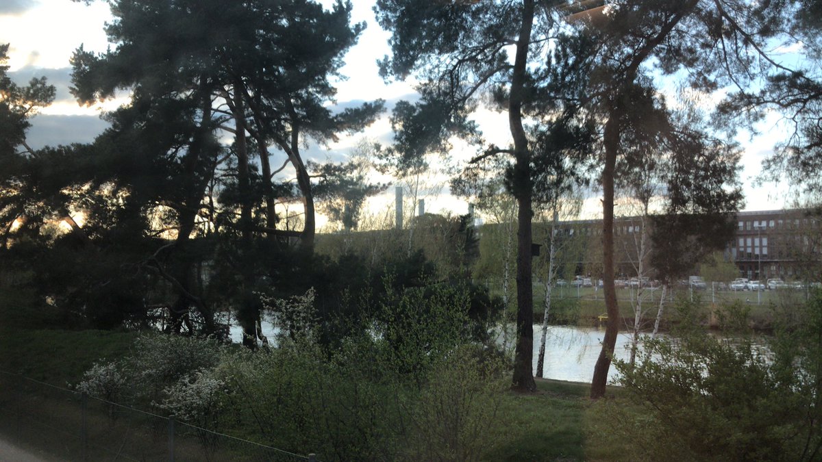 Der ICE 877 ist 21 Minuten zu früh in Wolfsburg. Zeit genug, um die Shoppinglustigen und die Spaziergänger am Wasser zu beobachten. Und da sag mal einer, die <a href="/DB_Bahn/">Deutsche Bahn Personenverkehr</a> sei immer zu spät.