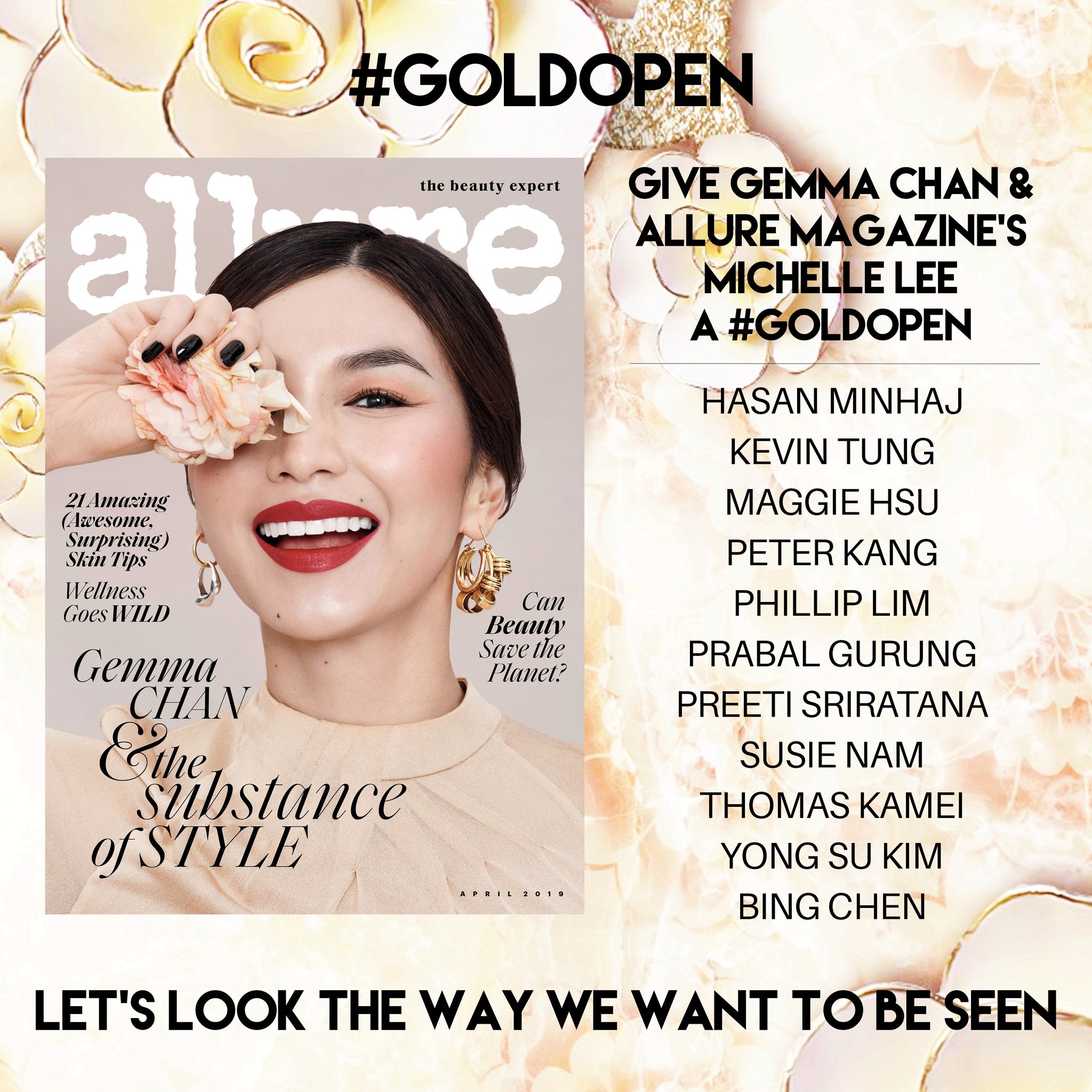 Bing Pan London Chen On Twitter Give Gemma Chan S Allure Magazine