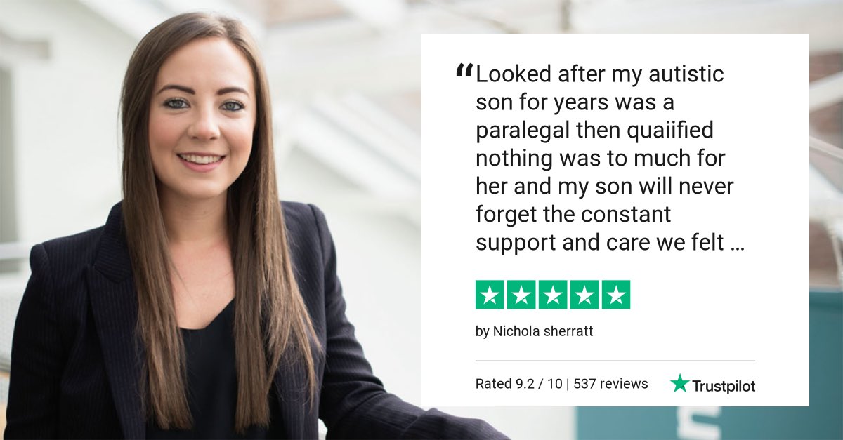 Kind words from a happy client. Sophie is an experienced Solicitor and specialises in acting on behalf of vulnerable adults in relation to Community Care and Court of Protection issues #courtofprotectionsolicitor <a href="/SolicitorsLLP/">Stephensons Solicitors LLP</a>